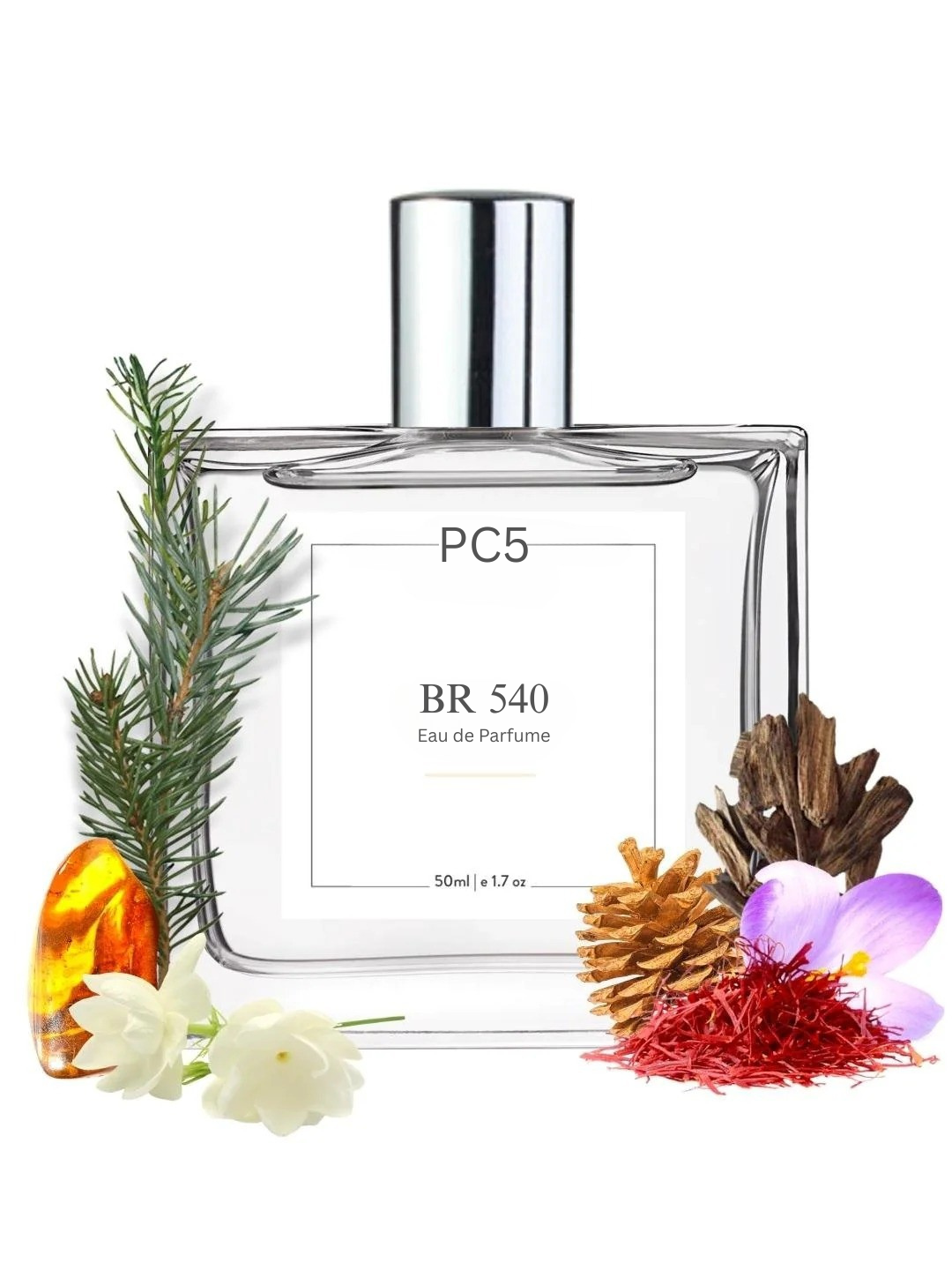 PC Baccarat Rouge 540 Unisex Perfume EDP Spray for Men & Women