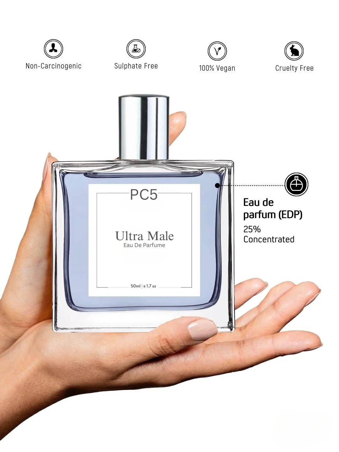 PC Ultra Male Perfume EDP Spray for Men