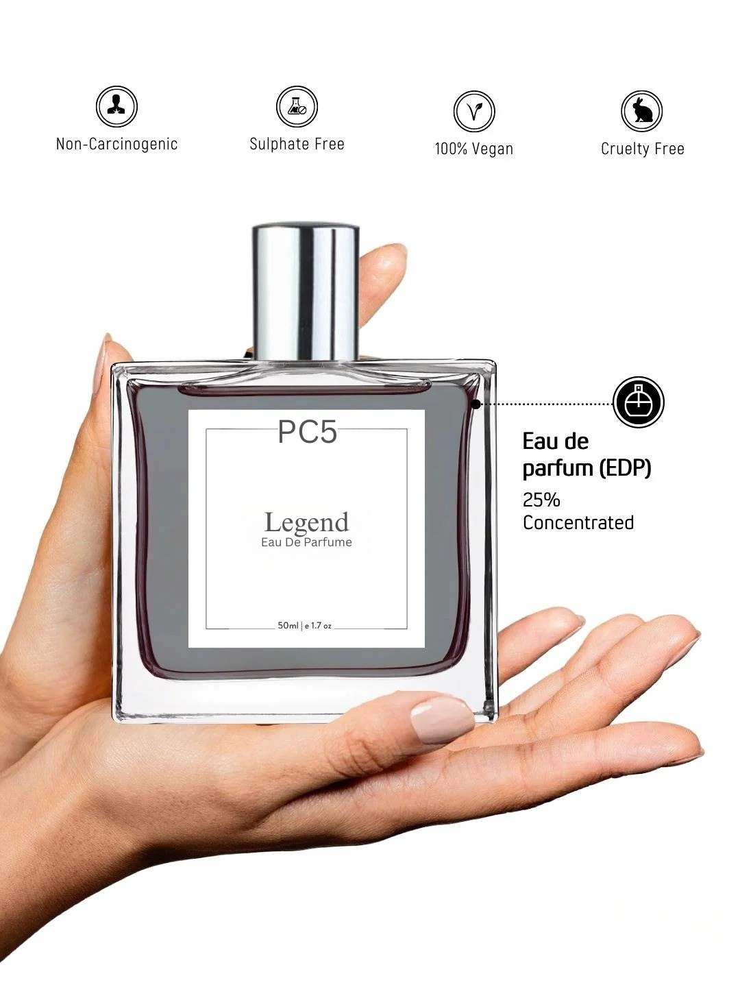 PC Legend Unisex Perfume EDP Spray for Men & Women