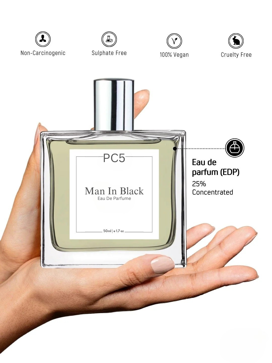 PC Man In Black Perfume EDP Spray for Men