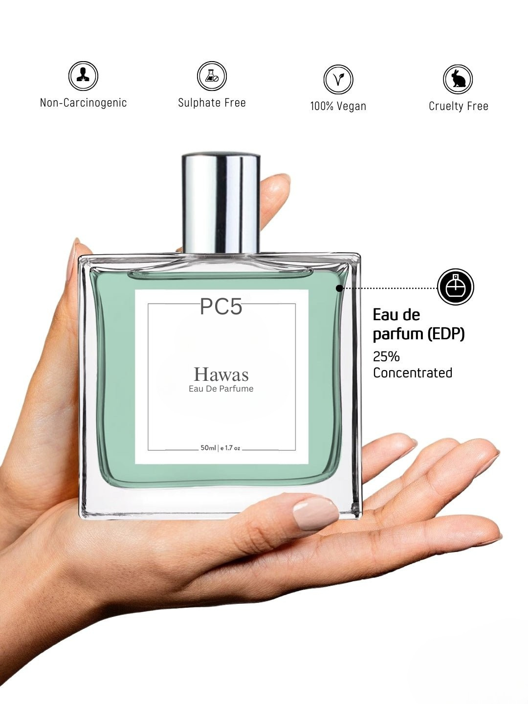 PC Hawas Perfume EDP Spray for Men