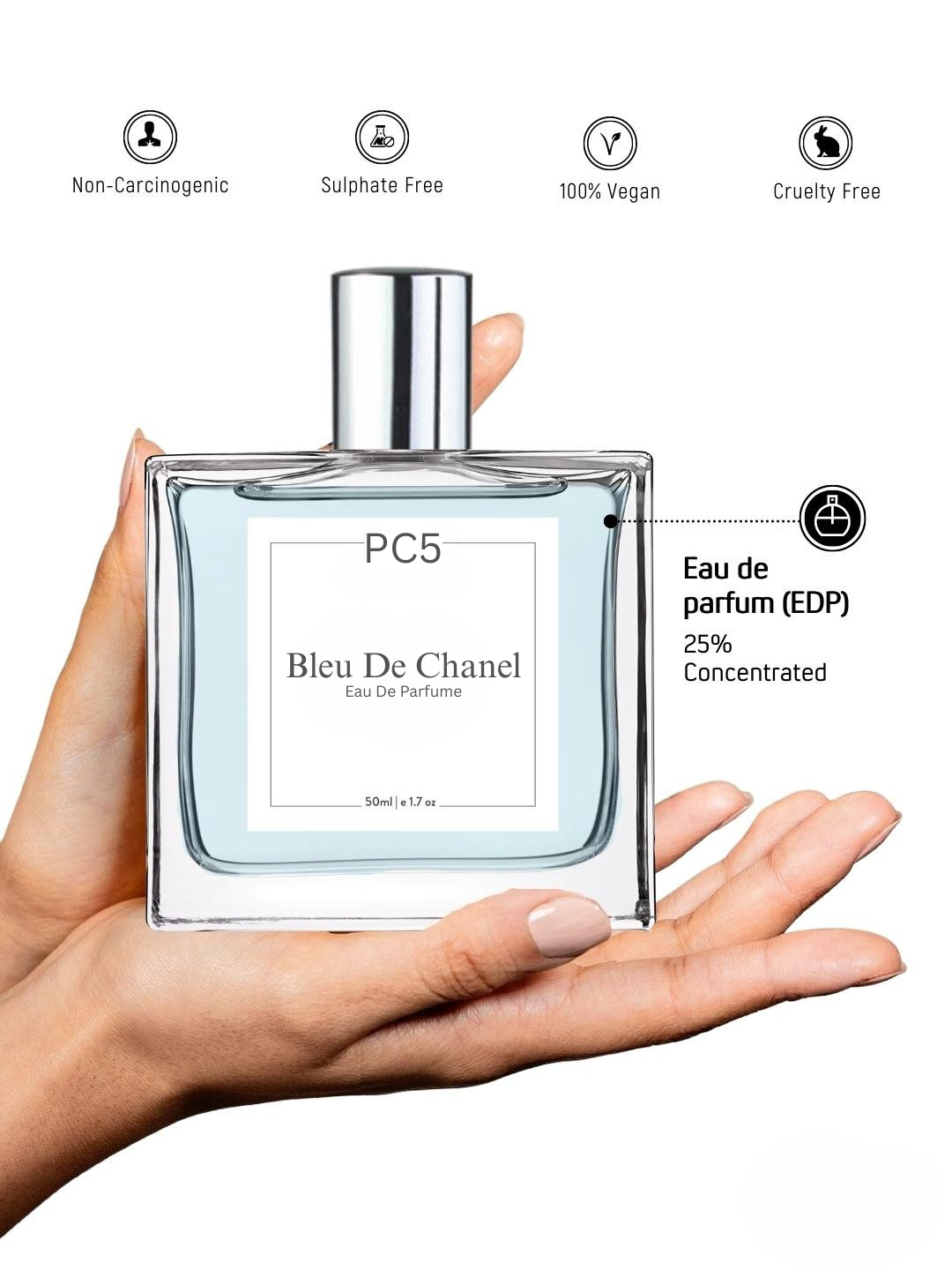 PC Bleu De Chanel Unisex Perfume EDP Spray for Men & Women