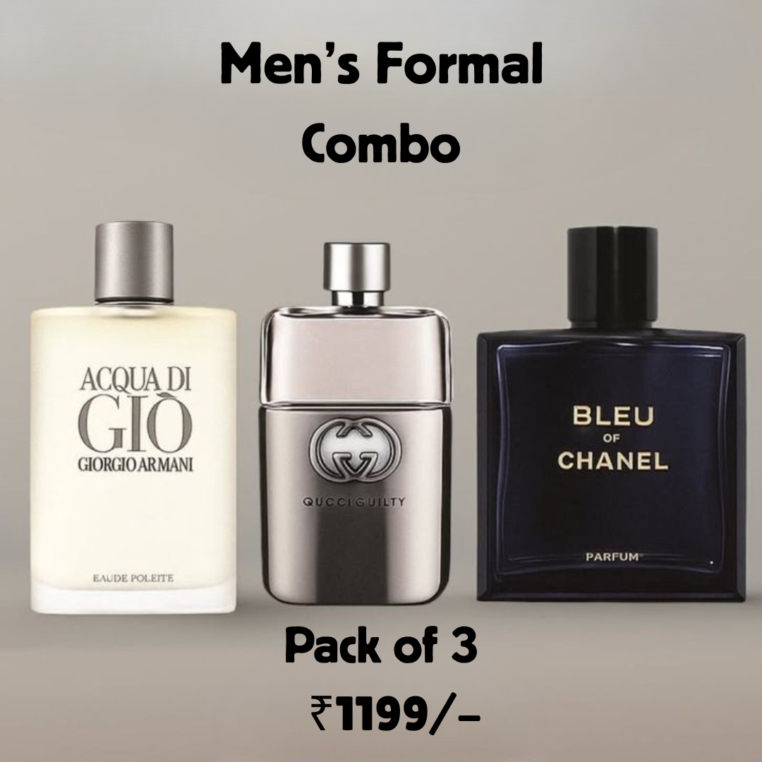 Men's Formal Combo 3 X 50ML