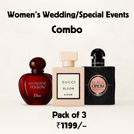 Women's Wedding / Special Events Combo 3 X 50ML