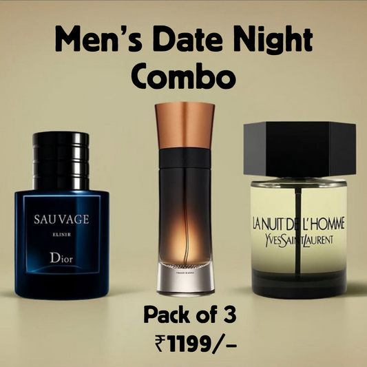 Men's Date Night Combo 3 x 50ML