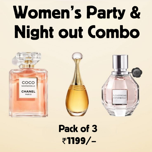 Women's Party & Night Out Combo 3 X 50ML