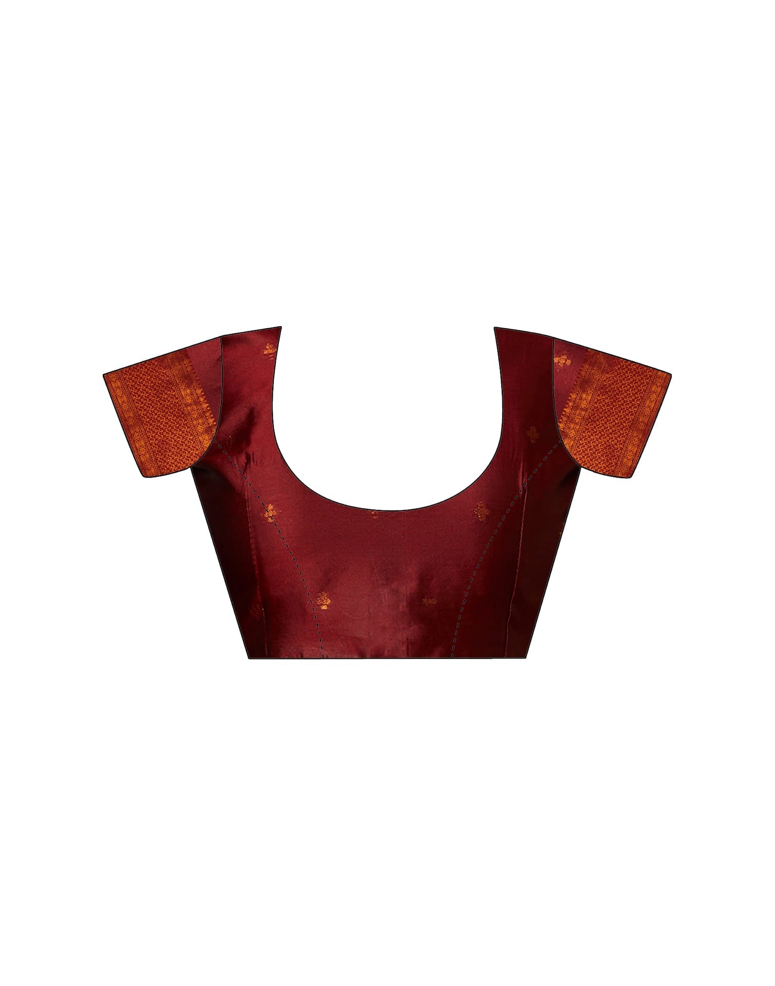 Beige Silk Woven Saree