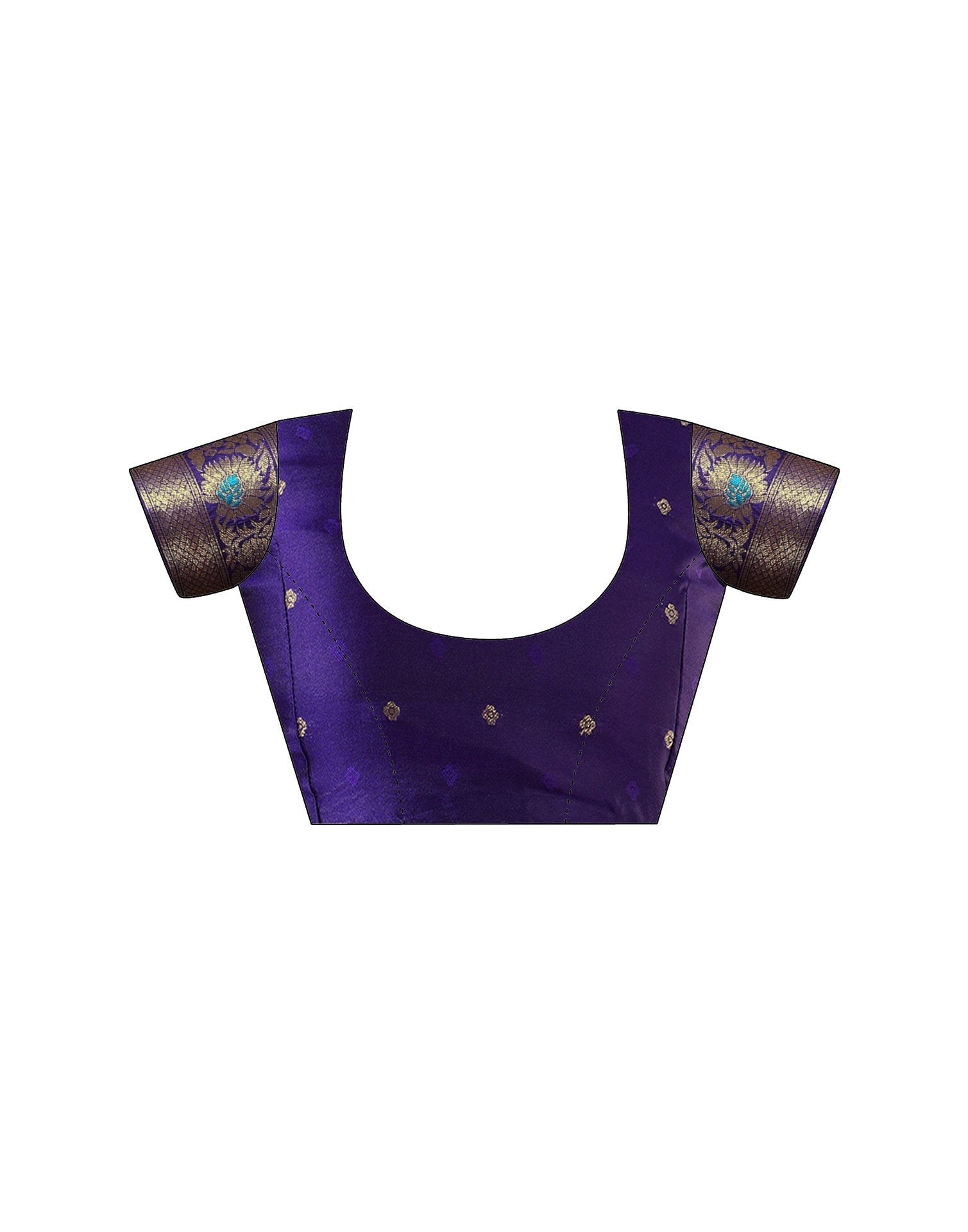 Mouni Roy Blue Kashish Banarasi Saree