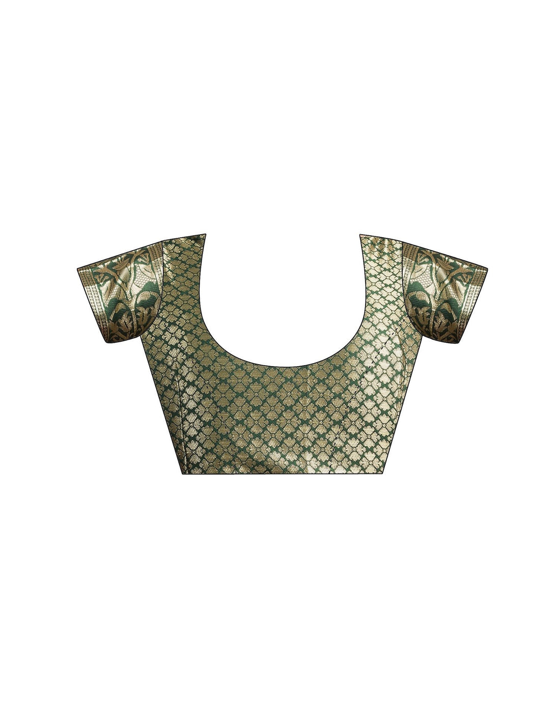 Magenta Silk Woven Banarasi Saree