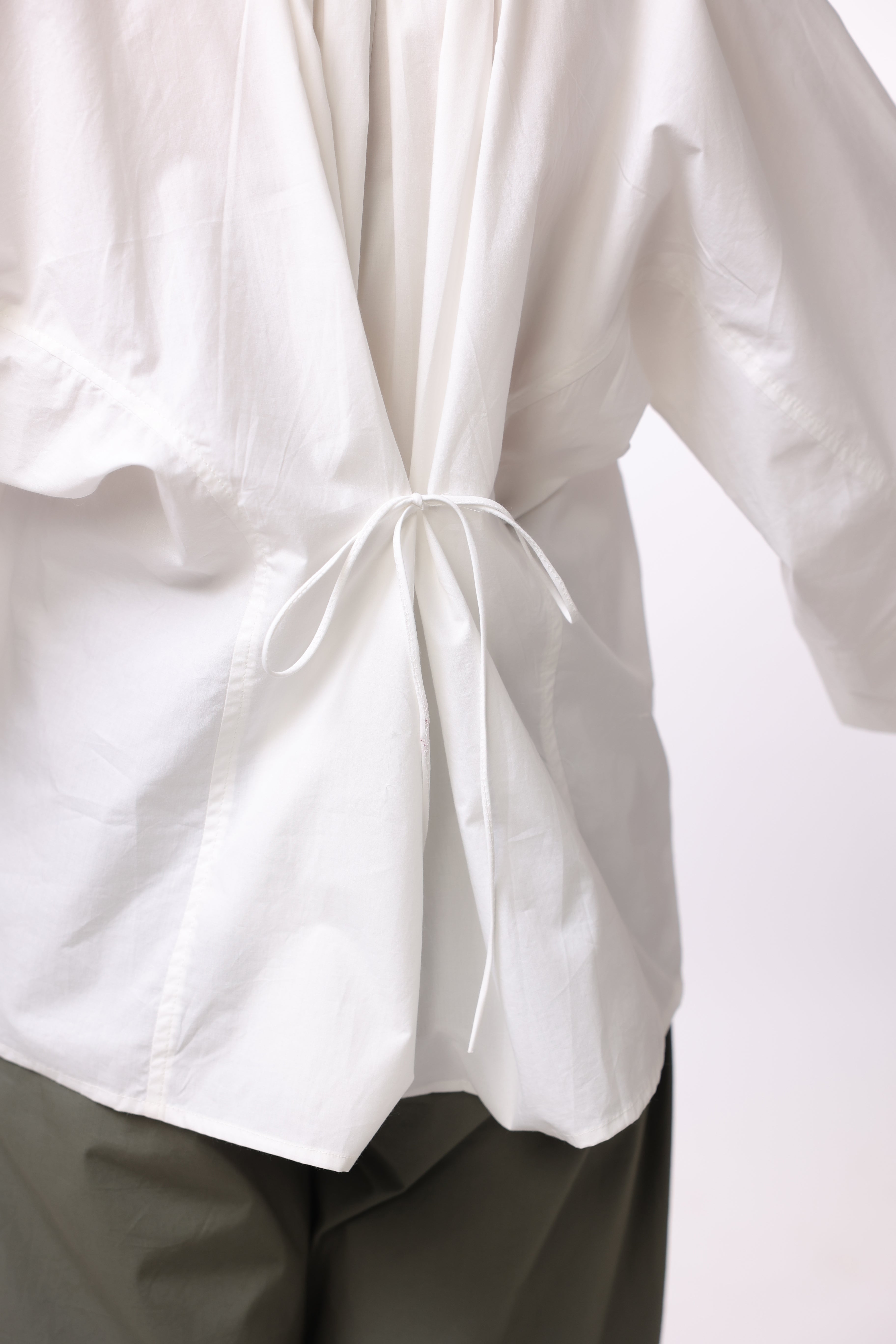 Women White Solid Cotton Top & Pant Co-Ord Set