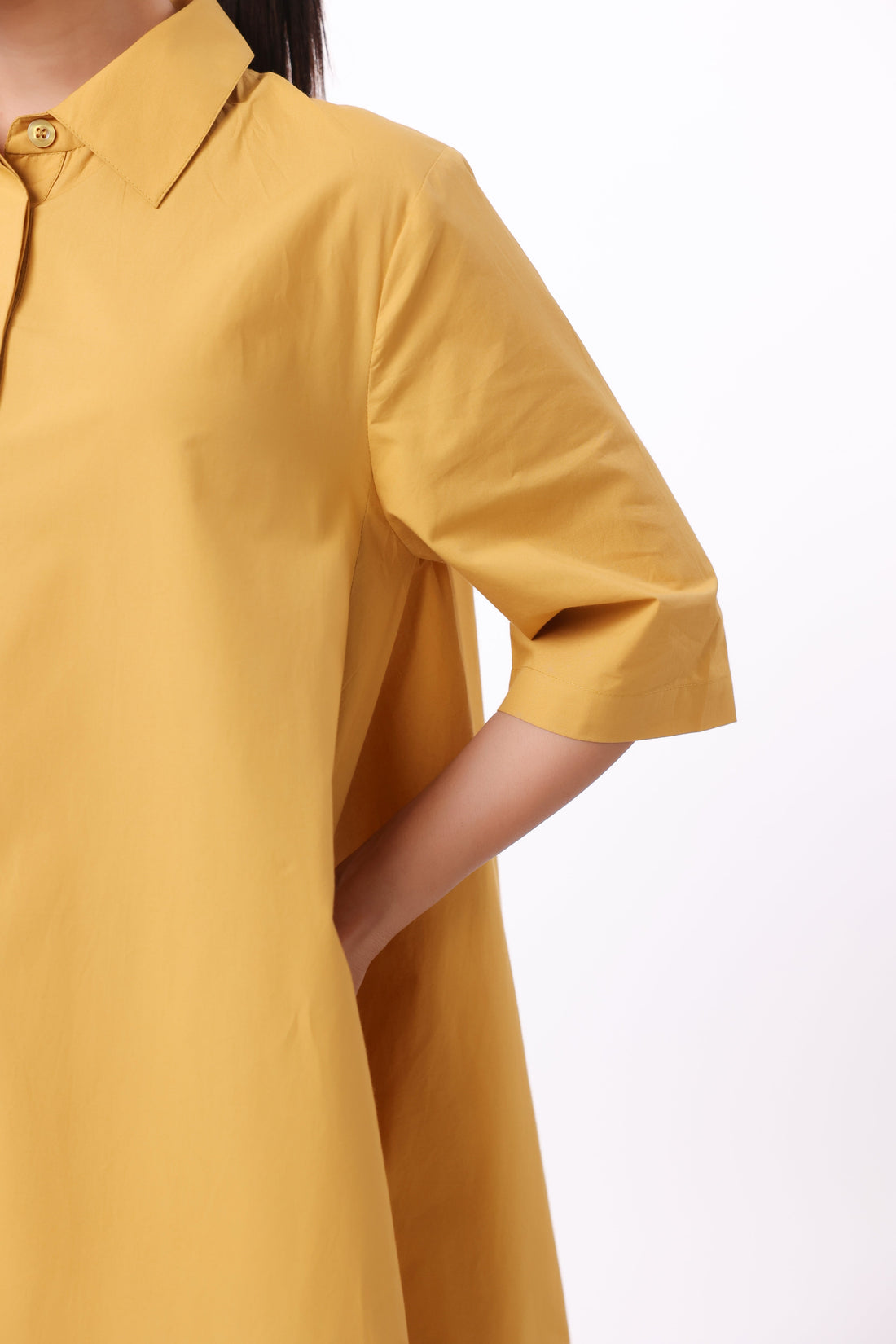 Women’s Yellow Cotton Dress