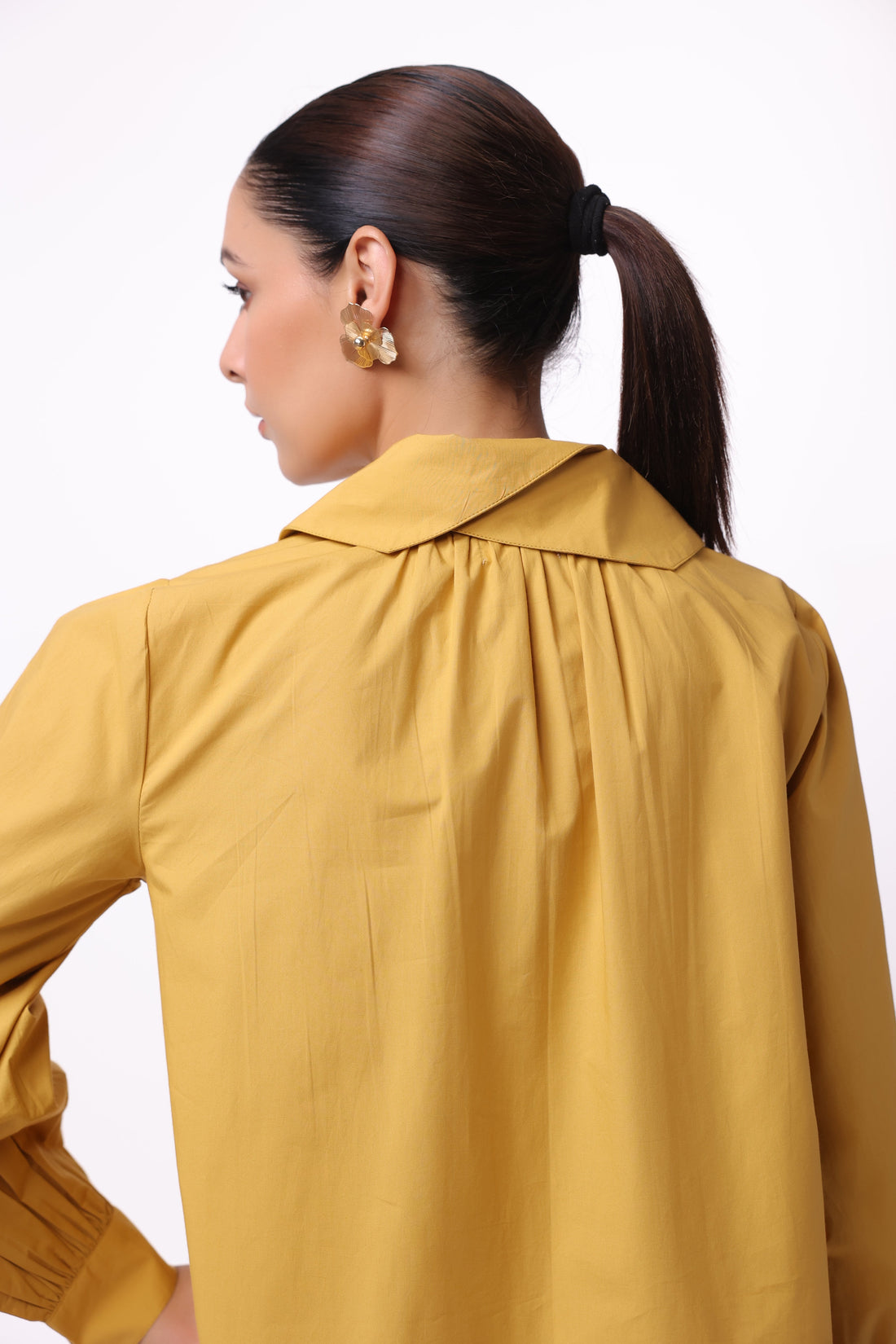 Women’s Yellow Cotton Dress