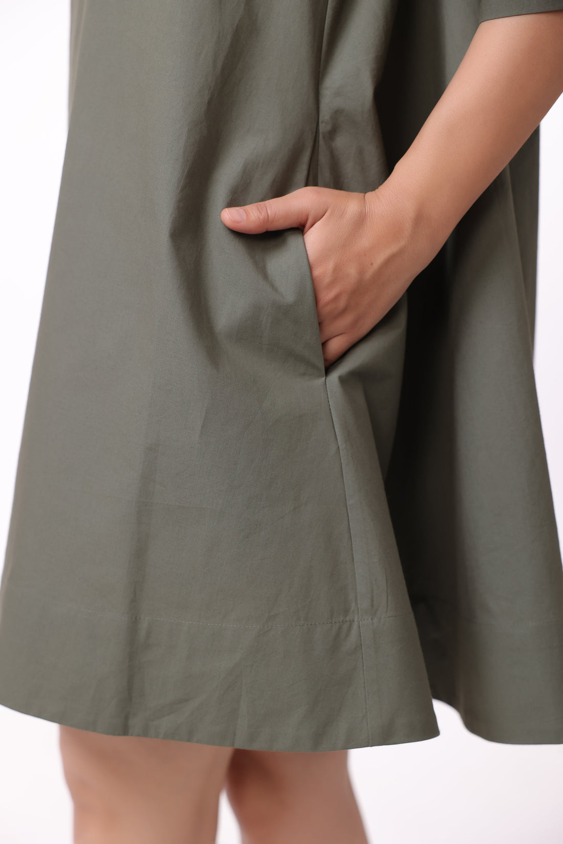 Women’s Green Cotton Dress